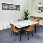 4-Seater Marble Dining Set1