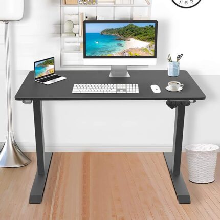 Black Electric Desk