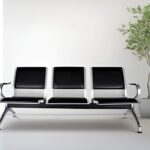 Black Reception Bench