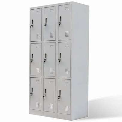9-door Metal Locker Cabinet