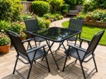 Modern 4-seater Foldable Outdoor/Indoor Set