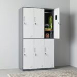 Six-Doors lockable Cabinet Staff/Gym