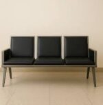 Modern Three-seater Visitors Waiting Bench. - Image 3