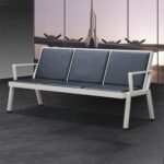 Three-seater Modern Visitors Waiting Bench - Image 3